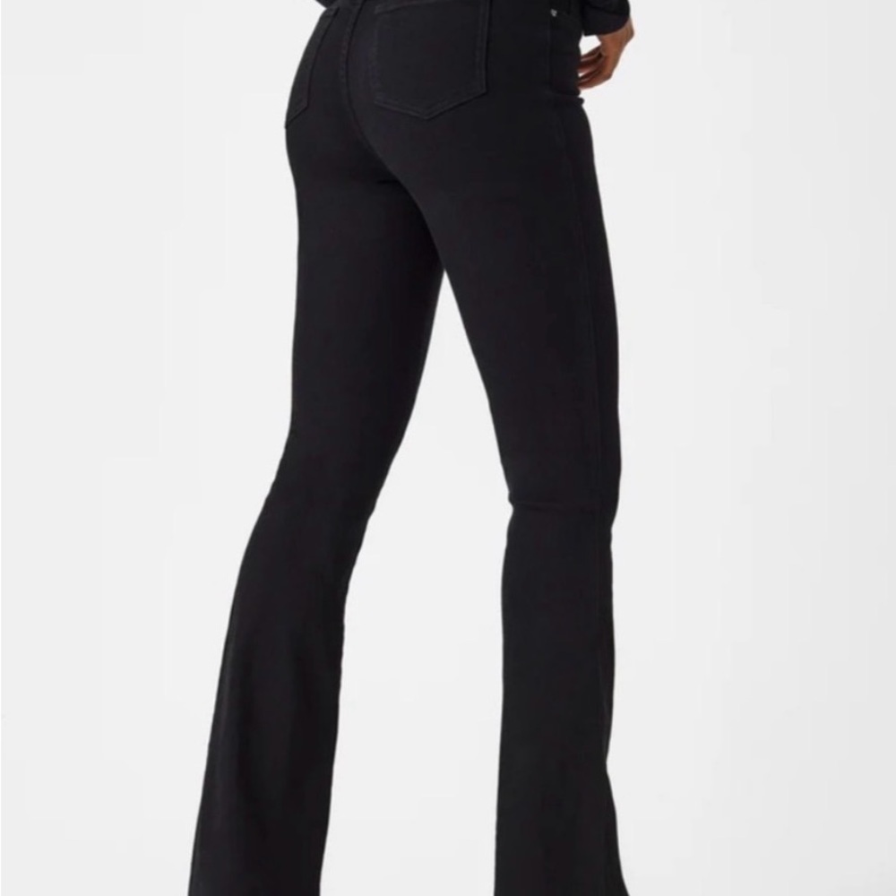 SPANX Black Flare & Wide Leg Jeans